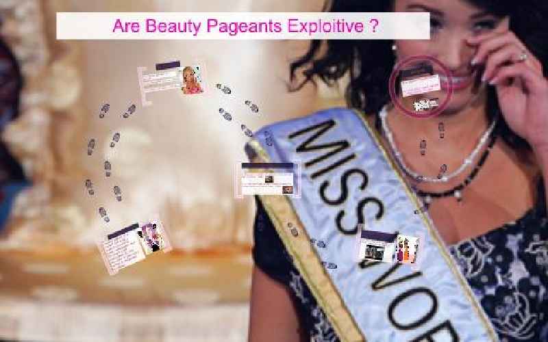 Are beauty pageants exploitive 3 supporting details