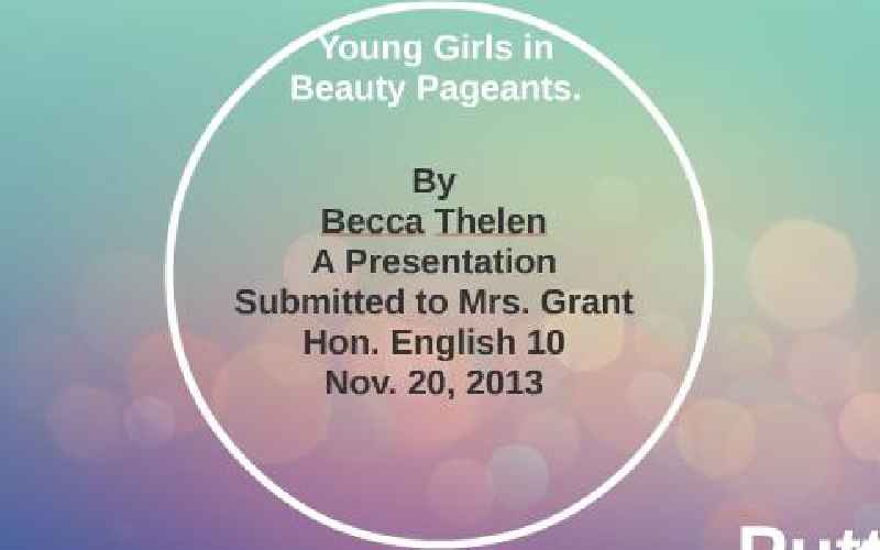 Are beauty pageants exploitive supporting ideas