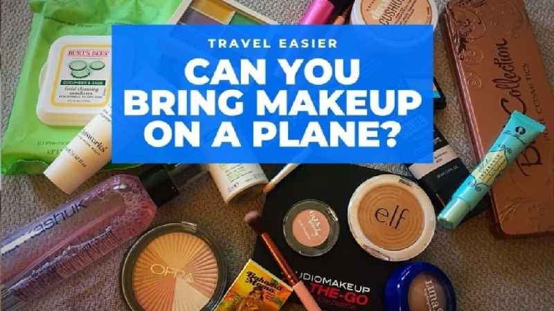Are makeup wipes considered a liquid on a plane