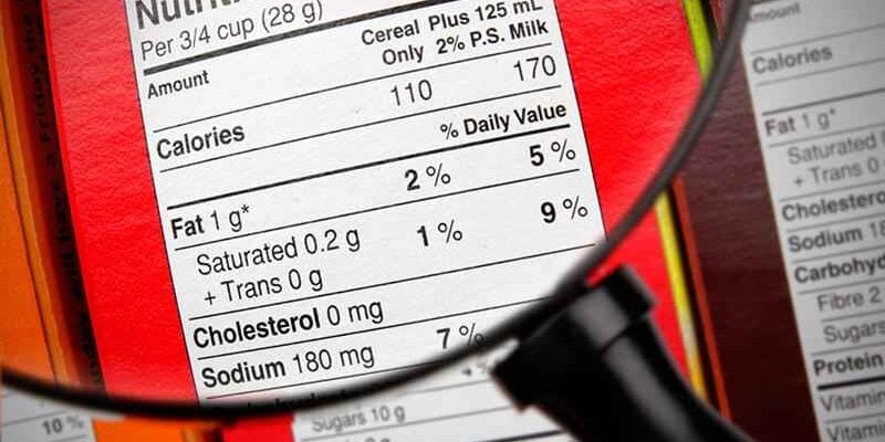 Are nutrition labels regulated