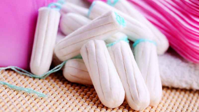 Are pads and tampons taxed