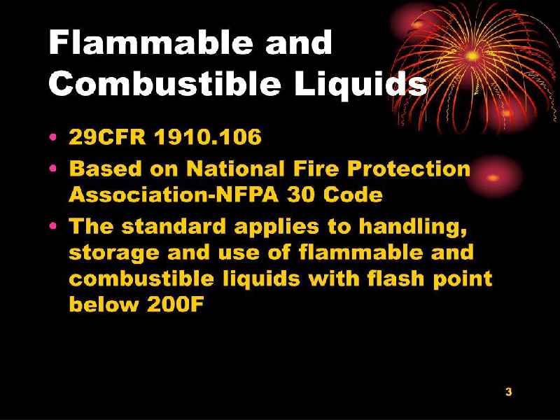 Are perfumes flammable