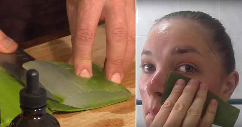Can I leave aloe vera on my face all day