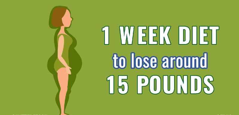Can I lose 15 pounds in a month