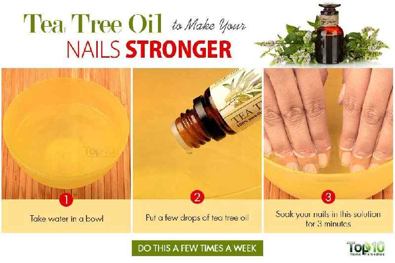 Can I put tea tree oil directly on nails