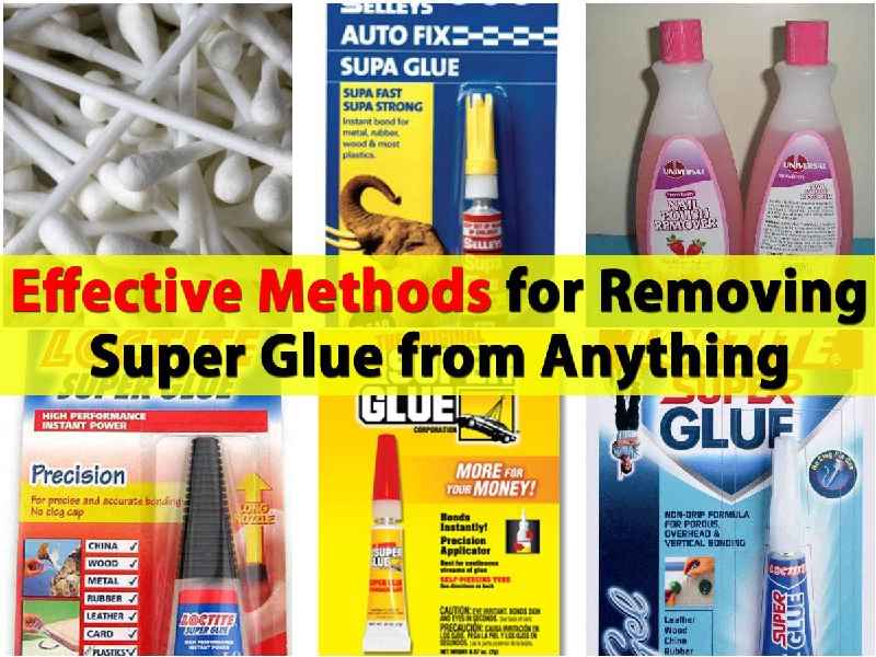 Can I use super glue instead of nail glue