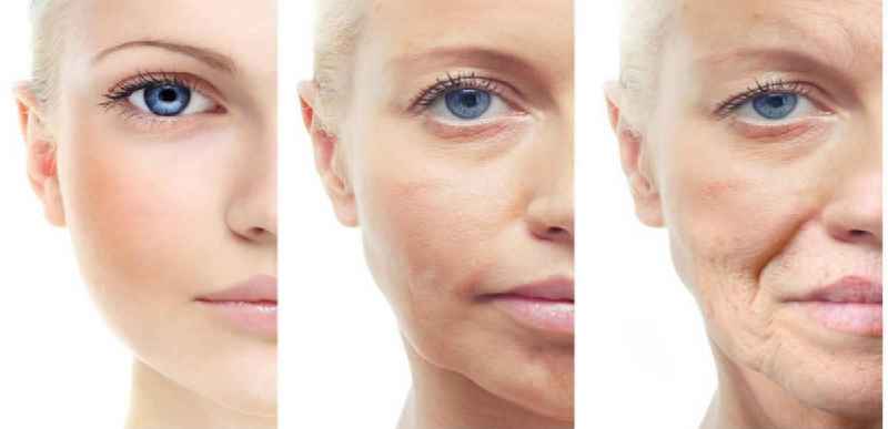 Can sagging facial skin be reversed