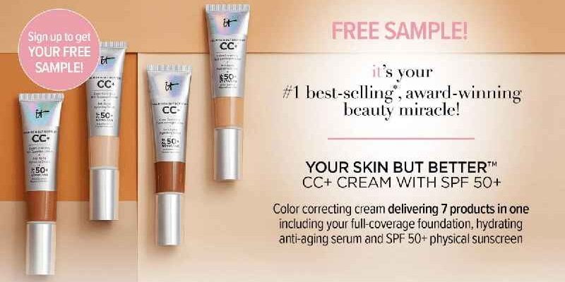 Can you apply it Cosmetics CC cream with fingers