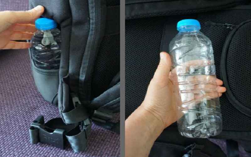 Can you bring half empty bottle on plane