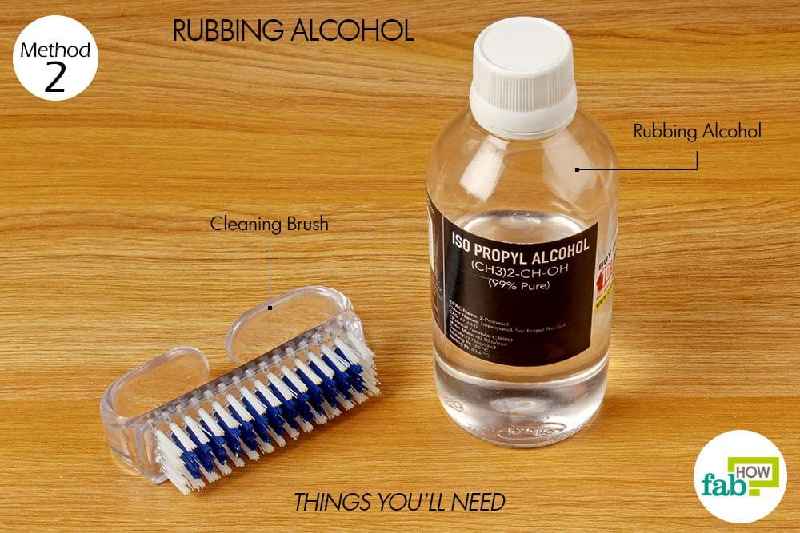 Can you clean your acrylic nail brushes with alcohol