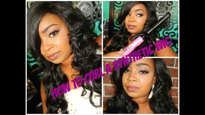 Can you curl a synthetic wig with a curling iron
