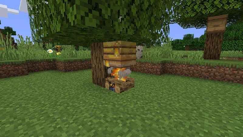 Can you place logs sideways in Minecraft
