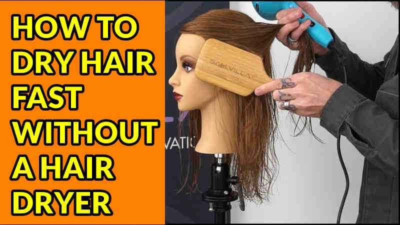 Can you use a hot air brush on synthetic hair