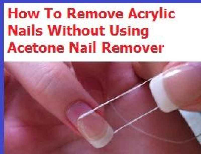 Can you use nail polish remover to take off dip nails
