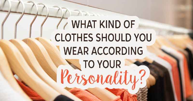 Do clothes reflect personality