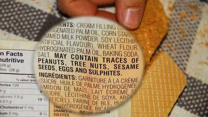 Do food labels list all ingredients