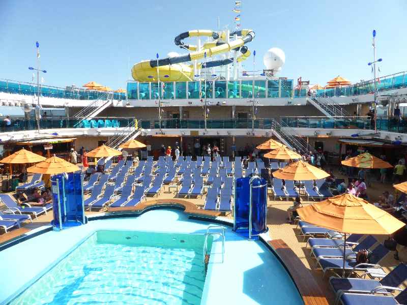 Does Carnival Sunrise have a thalassotherapy pool