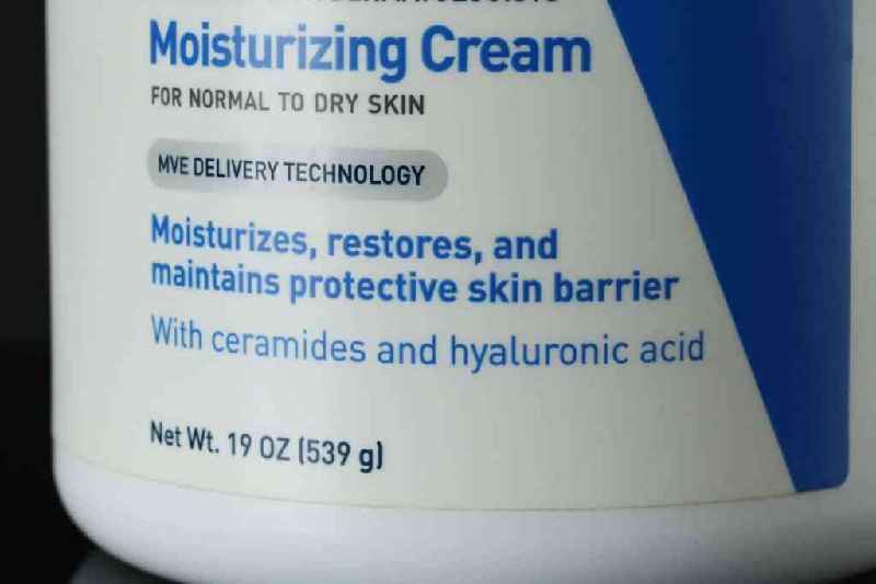 Does CeraVe moisturizing cream have paraben