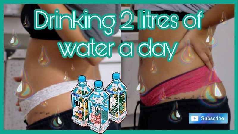 Does drinking 2 Litres of water help lose weight