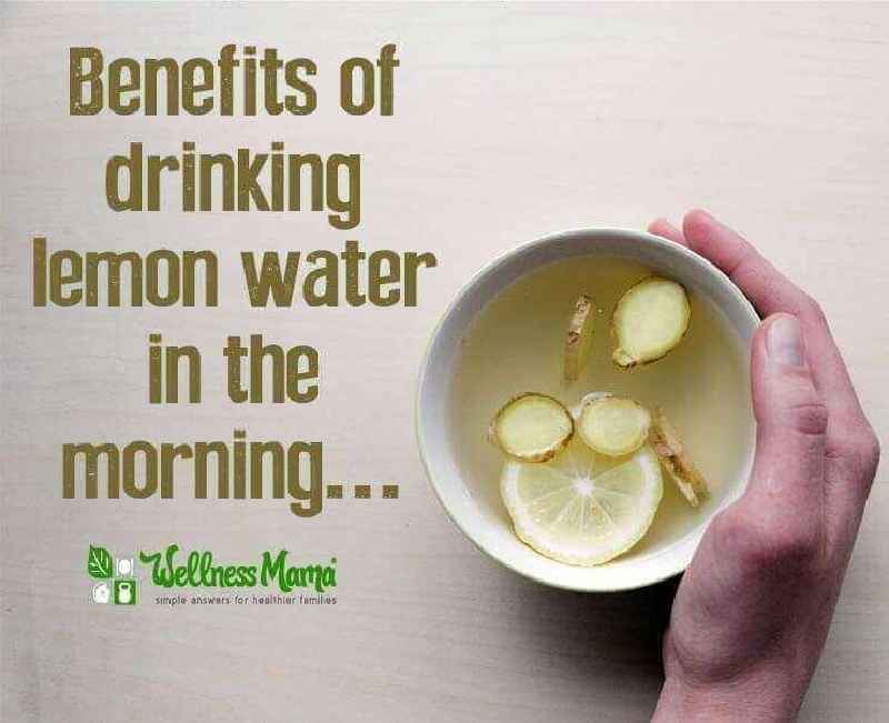 Does drinking lemon water brighten skin