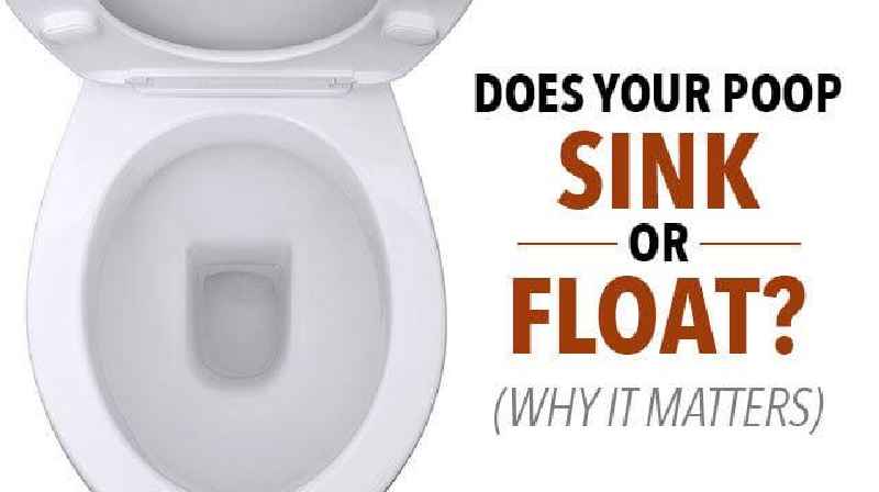 Does healthy poop float or sink