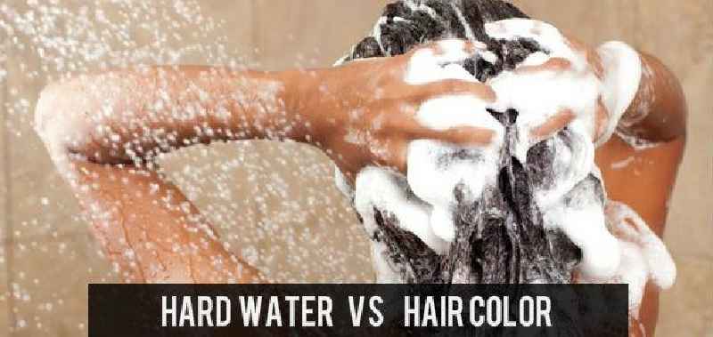 Does hot water affect hair color