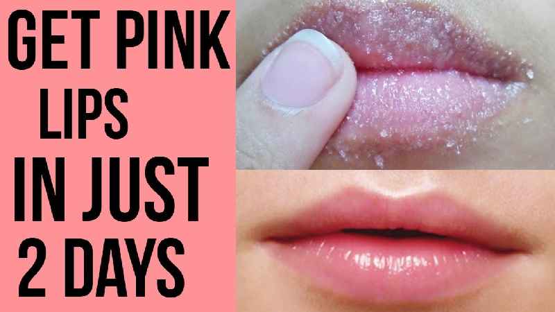 Does ice make your lips pink
