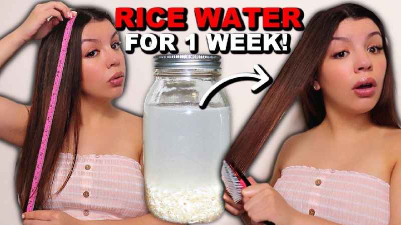 Does rice water grow relaxed hair