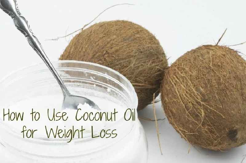 Does rubbing coconut oil on your stomach help you lose weight