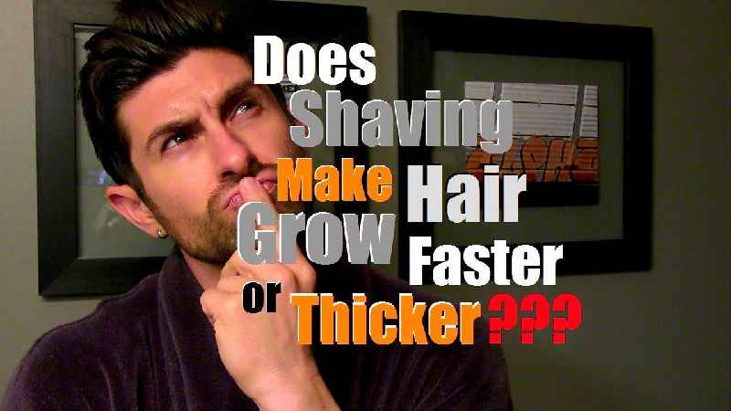 Does shaving facial hair make it grow faster woman