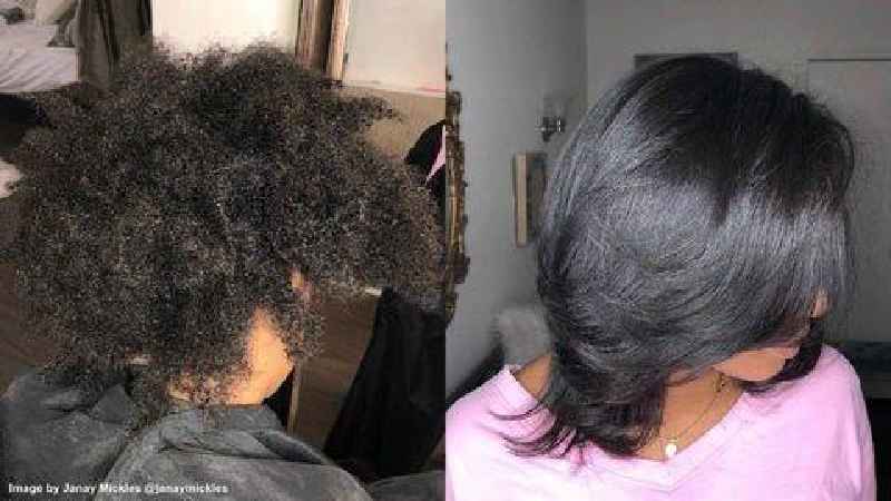 Does Sunsilk shampoo make hair straight