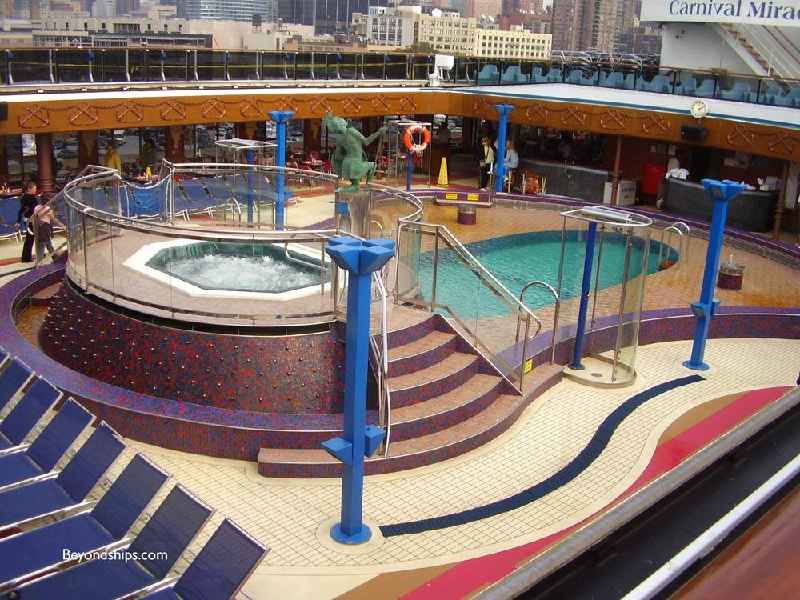 Does the Carnival Miracle have a sauna