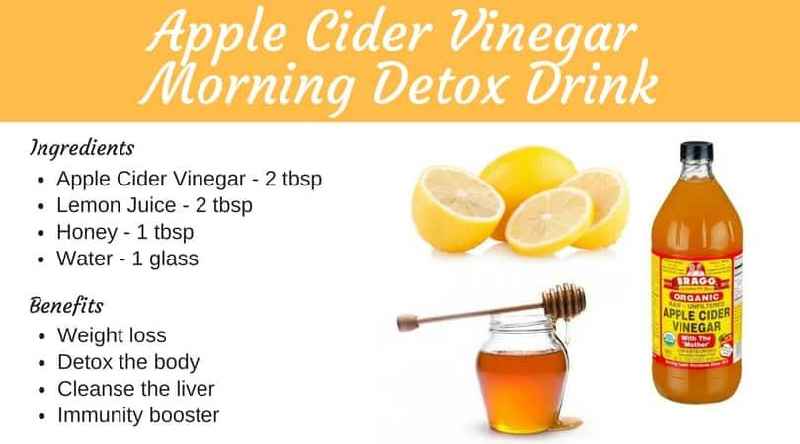 Does warm water and apple cider vinegar help lose weight