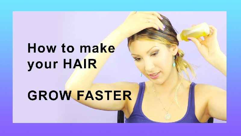 How can I make my relaxed hair grow faster