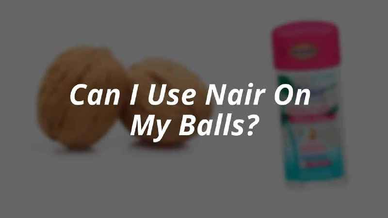 How can I remove hair from my balls permanently