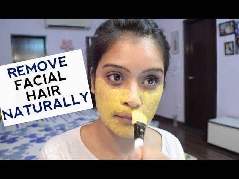 How can I remove unwanted facial hair permanently at home