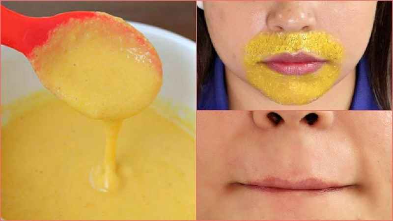 How can I remove upper lip hair fast at home