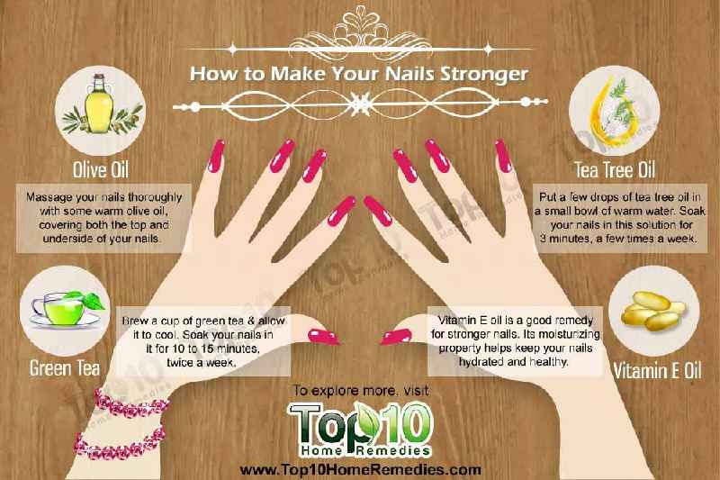 How can I strengthen my nails overnight