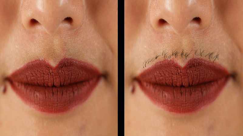 How can woman stop facial hair growth