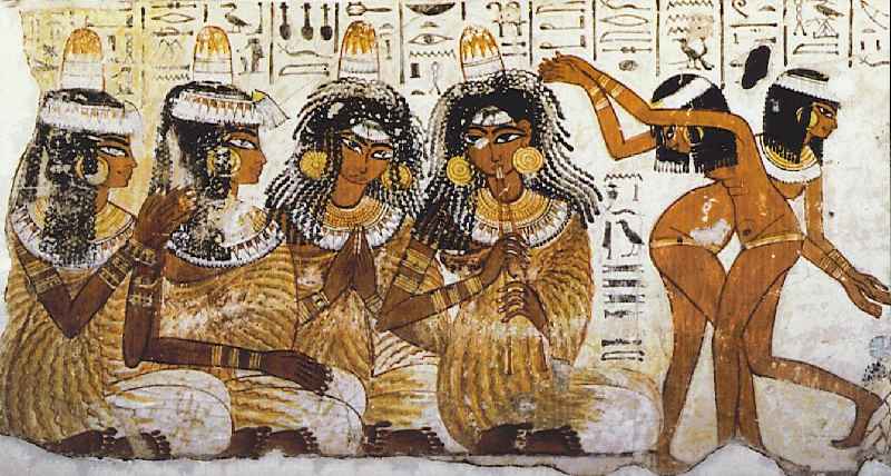 How did Egyptians create their art