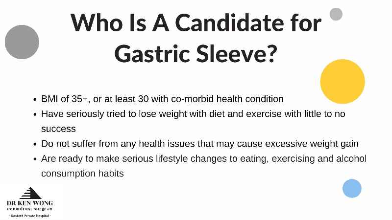 How do I qualify for gastric sleeve revision
