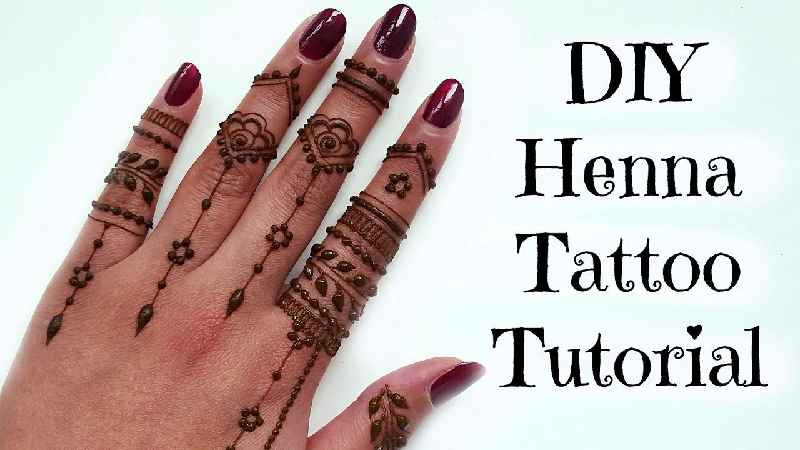 How do you apply hand tattoos