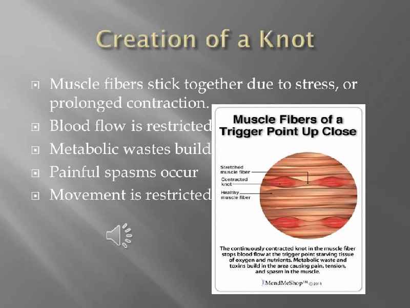 How do you break up a muscle knot