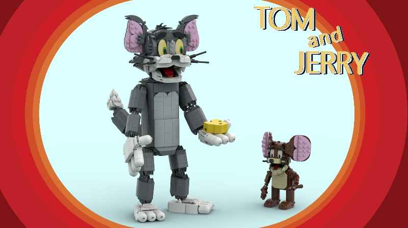 How do you draw a Tom and Jerry