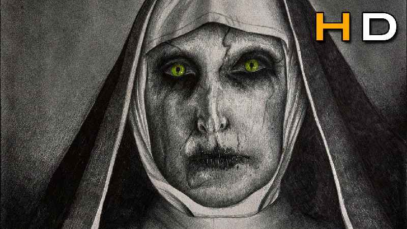 How do you draw an evil nun