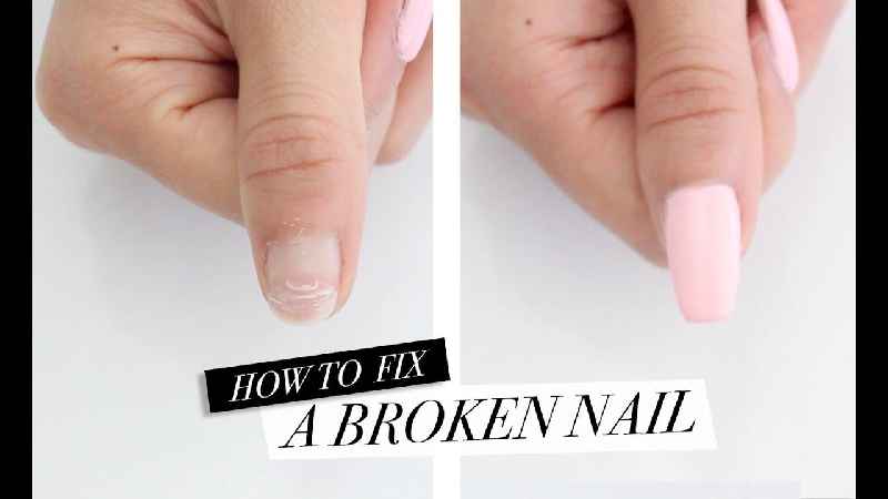 How do you fix a broken natural nail