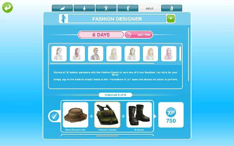 How do you get the boutique hair event on sims Freeplay
