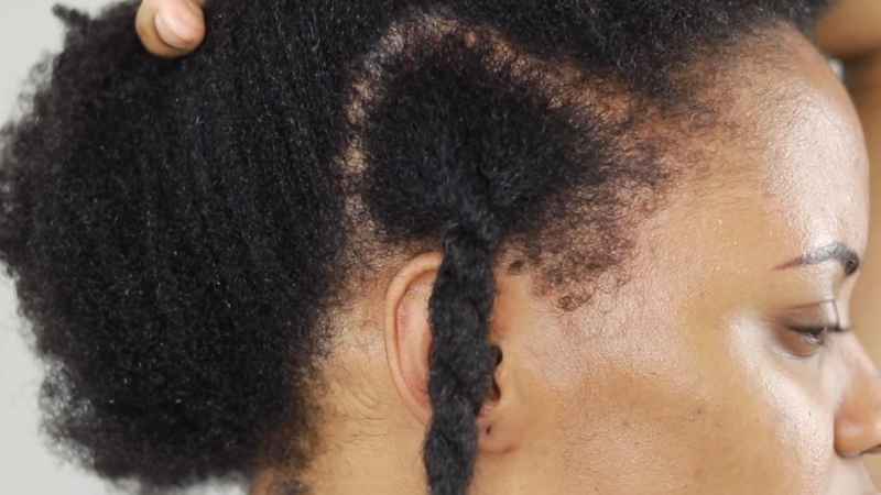 How do you know if your 4C hair is moisturized