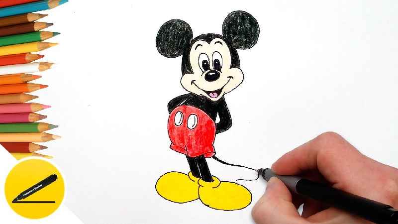 How do you make a 3d Mickey Mouse cake