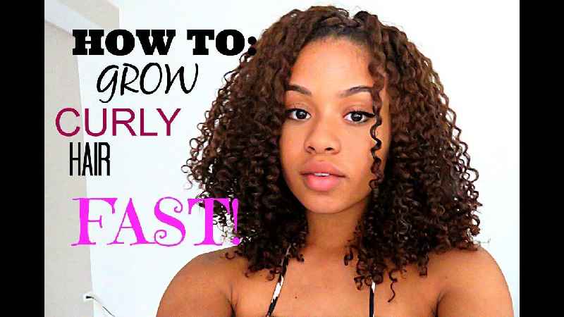 How do you make curly hair grow faster